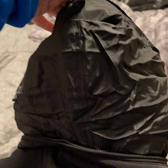 Tommy Hilfiger Xxl black heavy waist length zipper hood jacket - Picture 6 of 8